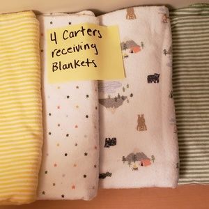 Carters recieving blankets